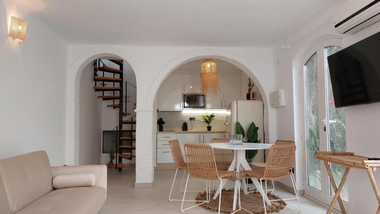 New Boho Home With Balcony, Private Garden And Communal Pool Nerja Exterior foto